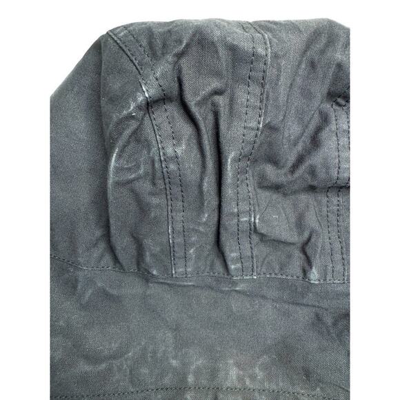 Nicholas K x Free People Byard Trench Coat with Waxed Cotton Size XS Like New - Picture 11 of 16